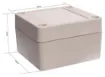 Supplied with neoprene lid sealing gasket. With the seal installed, these enclosures meet IP65 dust and hose proof standard. Supplied with a solid light grey lid (also available with a transparent lid, see H 0320). PCB mounting points are moulded into the