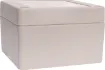 Supplied with neoprene lid sealing gasket. With the seal installed, these enclosures meet IP65 dust and hose proof standard. Supplied with a solid light grey lid (also available with a transparent lid, see H 0322). PCB mounting points are moulded into the