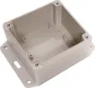 This sealed ABS flange mount enclosure is manufactured by Ritec and measures 85L x 80W x 55Hmm. Its includes mounting flanges for surface mounting. Supplied with neoprene lid sealing gasket. 