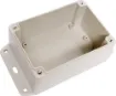 This sealed ABS flange mount enclosure is manufactured by Ritec and measures 105L x 75W x 55Hmm. Its includes mounting flanges for surface mounting. Supplied with neoprene lid sealing gasket. 