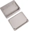 Supplied with neoprene lid sealing gasket. With the seal installed, these enclosures meet IP65 dust and hose proof standard. Available with transparent or solid colour lid. PCB mounting points are moulded into the enclosure base.These sturdy enclosures ha
