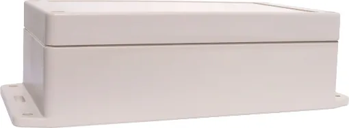 This sealed ABS flange mount enclosure is manufactured by Ritec and measures 145L x 105W x 65Hmm. Its includes mounting flanges for surface mounting. Supplied with neoprene lid sealing gasket.