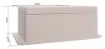 This sealed ABS flange mount enclosure is manufactured by Ritec and measures 165L x 125W x 75Hmm. Its includes mounting flanges for surface mounting. Supplied with neoprene lid sealing gasket.