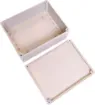 Supplied with neoprene lid sealing gasket. With the seal installed, these enclosures meet IP65 dust and hose proof standard. Available with transparent or solid colour lid. PCB mounting points are moulded into the enclosure base.These sturdy enclosures ha