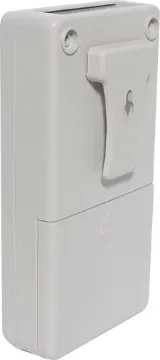 Grey Handheld Box Belt Clip Suit H0342/5 Handy grey plastic belt clip. Suits black cases H0342, H0345. Can be used for the grey cases H0343 and H0346.