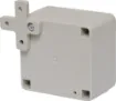These feet suit the above enclosures and do not affect their sealing capabilities. Doubles as a mounting flange for attaching boxes to bulkheads without compromising the seal. Pack contains 4 feet, self tappers to attach to enclosure, wallplugs and self t