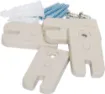 Suits Ritec IP65 sealed enclosures. Mounting flange allows attachment to bulkheads without compromising the seal. Pack contains 4 feet and 4 self tapping screws.

Suits the following models:
H 0312A
H 0313
H 0332A
H 0333
H 0363
H 0364A