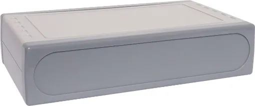 A stylish range of 4 piece snap together, low profile, instrument cases. Each case has four faces which may be customised with screen printing or lexan. Internal PCB mounting posts are provided. Suitable for both handheld or desktop use. UL 94-HB

130W 