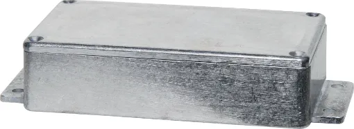 Industrial grade heavy duty die cast boxes with flanged base for easy mounting & access. Sealing gasket included achieving IP66 rating making them ideal for mining, industrial, agricultural and marine use. 7 sizes to choose from. Countersunk lid holes. Di