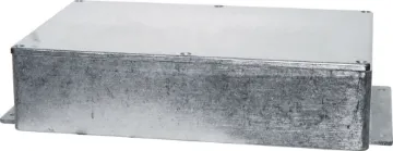 222x146x55 IP66 Flanged Diecast Aluminium Box Industrial grade heavy duty die cast boxes with flanged base for easy mounting & access. Sealing gasket included achieving IP66 rating making them ideal for mining, industrial, agricultural and marine use. 7 sizes to choose from. Countersunk lid holes. Di