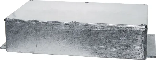 Industrial grade heavy duty die cast boxes with flanged base for easy mounting & access. Sealing gasket included achieving IP66 rating making them ideal for mining, industrial, agricultural and marine use. 7 sizes to choose from. Countersunk lid holes. Di