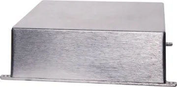 190x190x67 Flanged Diecast Aluminium Box Internal dimensions: 185.7 x 185.7 x 62.5mm.
Heavy duty die cast boxes with flanged lid for easy mounting. They offer a high degree of RFI shielding and are suitable for industrial or automotive use. Available in 6 different sizes for a multitude of applications. All flange and lid holes are countersunk.