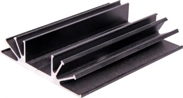 135mm Fan Type Heatsink Black Anodised. Centre channel is wide enough to accept TO-3 devices.
All 105W x 26H mm.