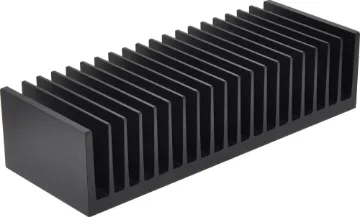 200 x 75 x 48mm Diecast Heatsink Diecast heatsink without flange (ie: flat back). Length: 200mm
Thermal resistance: 0.78 deg C/W