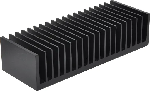 Diecast heatsink without flange (ie: flat back). Length: 200mm

Thermal resistance: 0.78 deg C/W