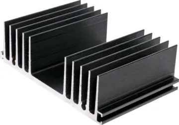 72 x 110 x 33mm Heavy Duty Heatsink This heatsink has tongue and grooved ends enabling 'ganging' of heatsinks together.
All 110W x 33H mm