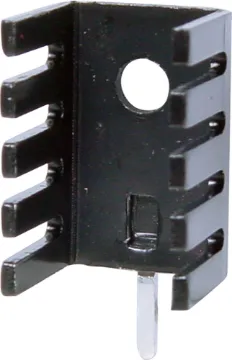 Micro U TO220 PCB Mount Heatsink A=13.3 B=9.6 L=19
L = Overall length
Thermal Res: 24 deg. C/W