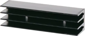 16 x 60mm TO220 PCB Mount Heatsink Length: 16, Height: 60, Width: 16.5, Thermal Res.: 8.5C/W, PCB hole: 2.2mm