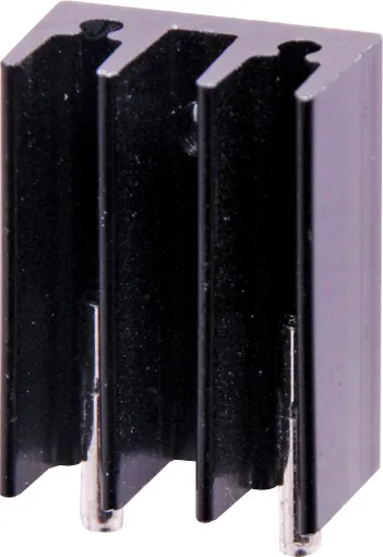 Length: 10mm
Height: 22mm
Width: 16.5mm
Thermal Res.: 30C/W 
PCB hole: 2.2mm