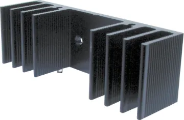 84 x 24 x 28mm Low Profile TO-3P PCB Mount Heatsink Thermal Res: 5 deg. C/W