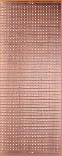 Pre-drilled copper strip board. 0.9mm holes 2.54mm spacing (0.1&quot). 3 sizes available.
