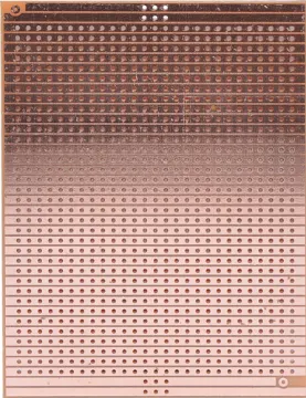 75 x 100mm 0.1" Pitch Vero Board PCB Pre-drilled copper strip board. 0.9mm holes 2.54mm spacing (0.1"). 3 sizes available.