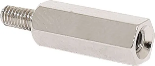 Chrome Plated Brass. Tapped to suit metric M3 machine Screws
