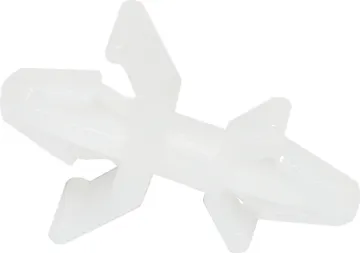 6.4mm PCB Support Pk 1000 4mm PCB hole required and 4.8mm chassis hole required. Nylon 66, 94V-2. 
Colour : Natural
Standoff Height: 6.4mm
Pack Qty: 1000