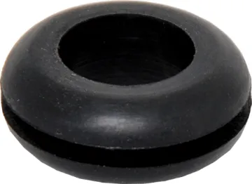 9.5mm Rubber Grommet Pk 100 For chassis (C) to 16 gauge (1.5mm) Dimensions in millimetres
Hole (A): 9.5
Hole (B): 12.7
Pack Qty: 100