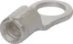 Uninsulated ring type crimp terminals. Cable entry 2.5-4mm2. (14-12AWG). Pack Size: 1000pcs.
