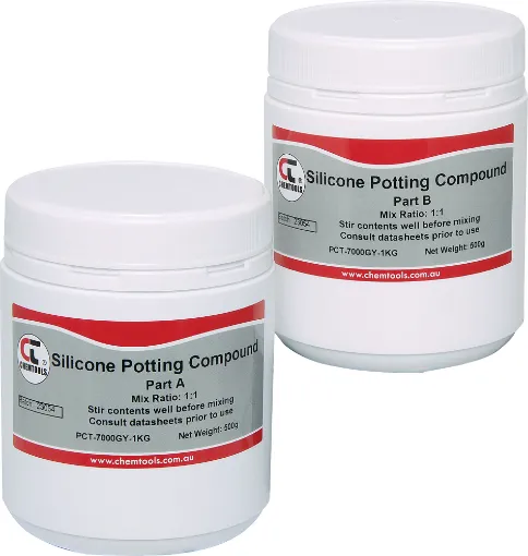 Chemtools high quality two component Silicone Potting Compound is specially formulated for potting applications in the Electrical and Electronics industry. 