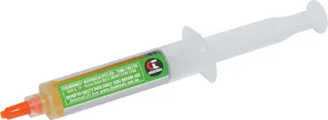No Clean Solder Flux Gel/Paste Syringe 10CC NC254 Paste Flux is a mildly activated, resin-based formulation developed to offer a broad process window and pin-probable residues.