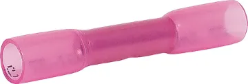 Red IP66 Buttsplice Crimp 22-16AWG Pk 100 Cable entry size: 0.75 - 1.00mm . Pack of 100. 22-16AWG