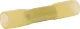 Yellow IP66 Buttsplice Crimp 12-10AWG Pk 100 Cable entry size: 4 - 6mm. Pack of 100. 12-10AWG