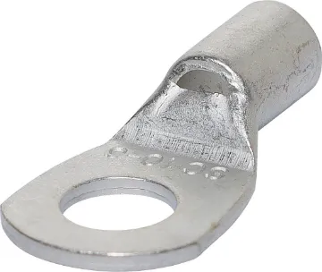 6mm Heavy Duty Ring Crimp 7/8AWG Heavy duty crimp terminal for connecting battery banks. 6mm stud size. Suits 10mm2 cable.
Sold individually.