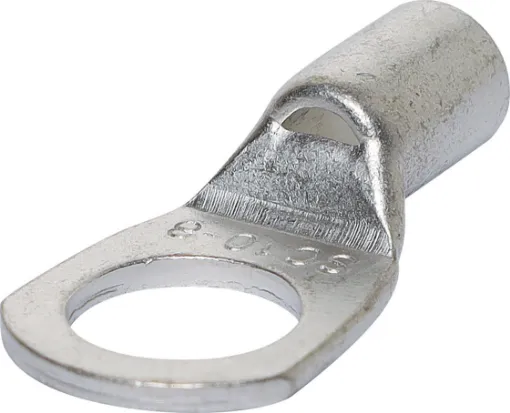 Heavy duty crimp terminal for connecting battery banks. 6mm stud size. Suits 10mm2 cable.
Sold individually.
