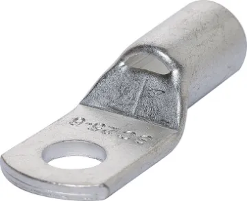 6mm Heavy Duty Ring Crimp 4AWG Heavy duty crimp terminal for connecting battery banks. 6mm stud size. Suits 25mm2 (4AWG) cable. Sold individually.