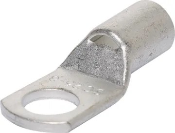 8mm Heavy Duty Ring Crimp 4AWG Heavy duty crimp terminal for connecting battery banks. 8mm stud size. Suits 25mm<sup>2</sup> (4 AWG) cable.
Sold individually.