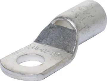 10mm Heavy Duty Ring Crimp 0AWG Heavy duty crimp terminal for connecting battery banks. 10mm stud size. Suits 70mm<sup>2</sup> cable.
Sold individually.
