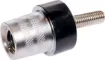 A pair of M6 SAE battery posts marked as positive and negative. Suitable for batteries fitted with an M6 recessed bolt terminal. Manufactured using high quality materials for a reliable connection. 

