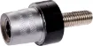 A pair of M8 SAE battery posts marked as positive and negative. Suitable for batteries fitted with an M8 recessed bolt terminal. Manufactured using high quality materials for a reliable connection. 
