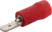 Spade type with double crimp. Pack of 10.
