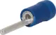 Blue Pin Terminal Crimp Pk 10 Single wire pin terminals. Cable entry 1.5-2.5mm2.