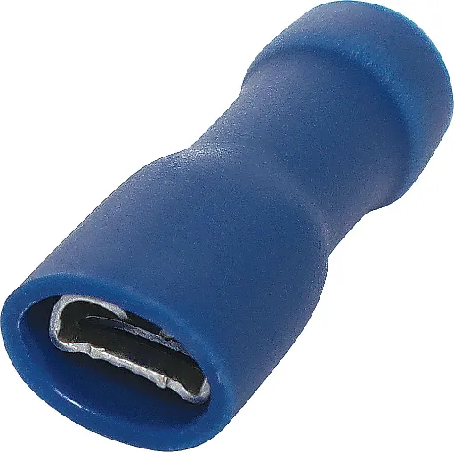 Spade type with double crimp