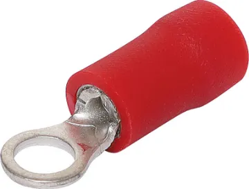 Red 3.5mm Ring Crimp Pk 100 Wire: 0.75 - 1.0mm
Stud: 3.5
Pack QTY: 10