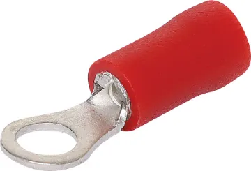 Red 4mm Ring Crimp Pk 100 Wire: 0.75 - 1.0mm
Stud: 4
Pack QTY: 100