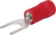 Red 5mm Fork Crimp Pk 1000 Wire: 0.75 - 1.0mm
Stud: 5
Pack QTY: 100