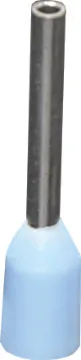 Blue 0.25mm Ferrule Terminals Pk 1000 Overall Length: 12.5mm
Pin Length: 8.0mm
Inner Diameter: 0.8mm
Outer Diameter: 1.1mm
Wire Size: 0.25mm