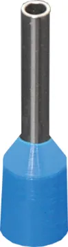 Blue 0.75mm Ferrule Terminals Pk 10 0.75mm