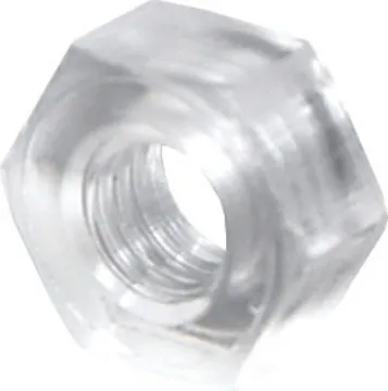 M3 Nut Polycarbonate Pk 100 M3 Nut
Pack 100